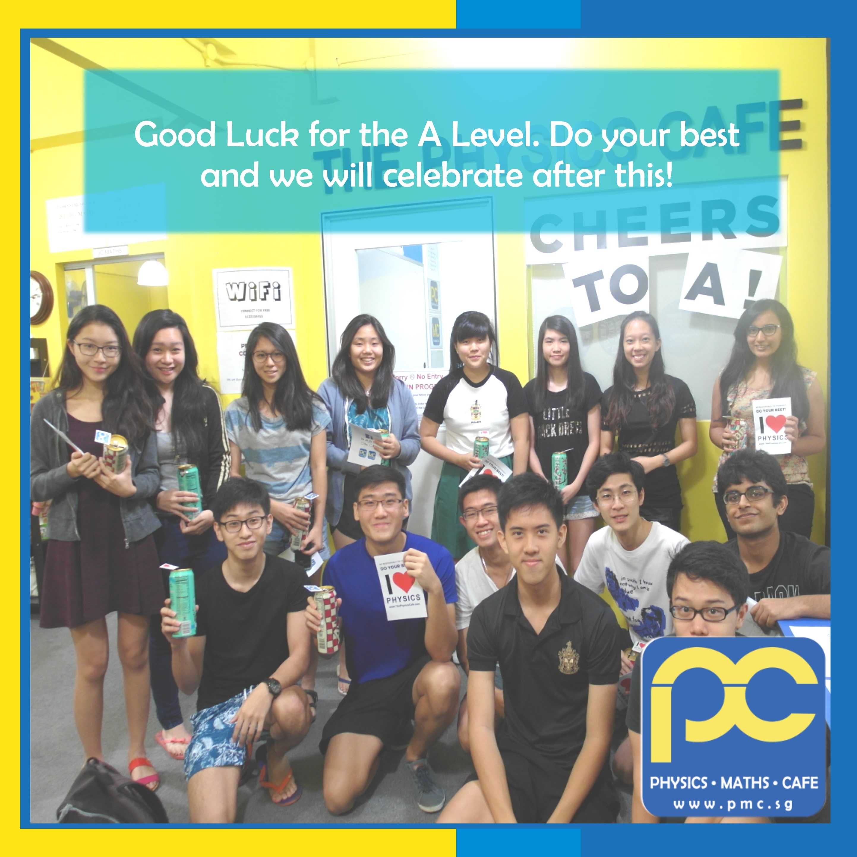 Photos of The Physics Cafe and The Maths Cafe