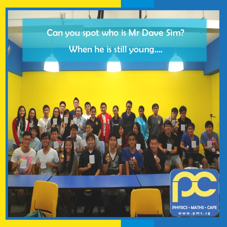 Photos of The Physics Cafe and The Maths Cafe