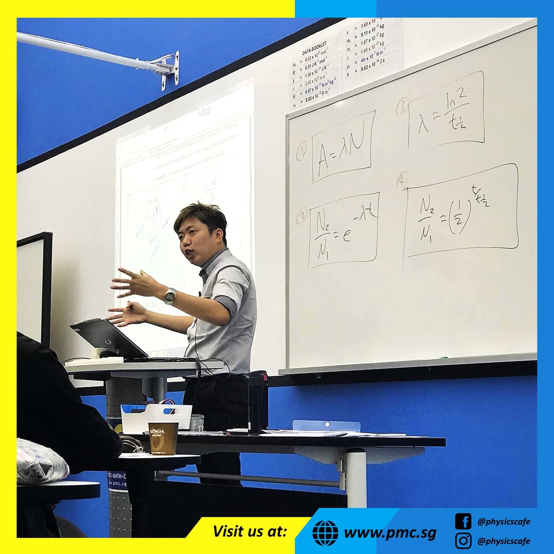 Photos of The Physics Cafe and The Maths Cafe